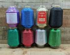 1/69 Metallic Shiny LUREX Glitter Thread Yarn 1 lbs Your Choice 8 options
