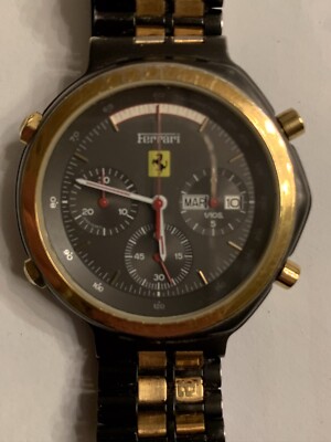 Orologio Cronografo Ferrari Anni 90 Meccanismo a pila | eBay