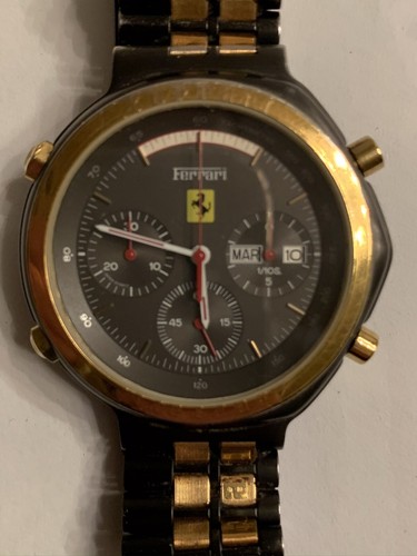 Orologio Cronografo Ferrari Anni 90 Meccanismo a pila | eBay