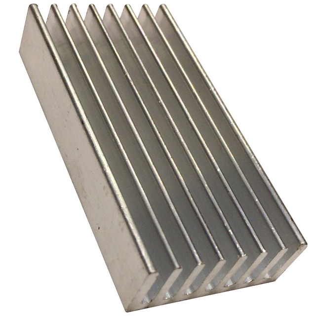 Transistor IC Heat Sink Aluminium 50x25x10mm eBay