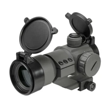 NcSTAR Tactical Red Dot Reflex Sight 35mm G/B/R w/ Cantilever Mnt Picatinny GRY