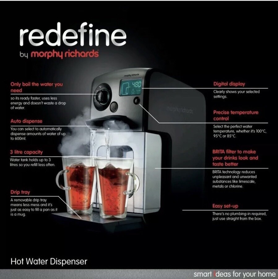 morphy richards hot water dispenser best price