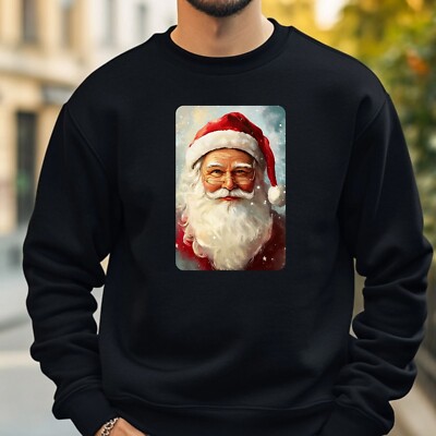Santa Claus Sweatshirt Cosy And Perfect For Any Occasion S To 4XL