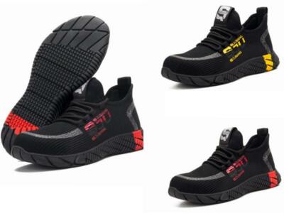 Sicherheitsschuhe Arbeitsschuhe S3 Turnschuhe Atmungsaktiv Stahlkappe Sportliche