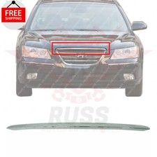 New Front Upper Grille Trim Chrome Fits 2006-2010 Hyundai Sonata Sedan Hy1217100 New Front Upper Grille Trim Chrome Fits 2006-2010 Hyundai Sonata Sedan Hy1217100