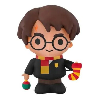 Gemmy 3' Airblown Harry Potter Lighted Christmas Inflatable Yard Decor in box