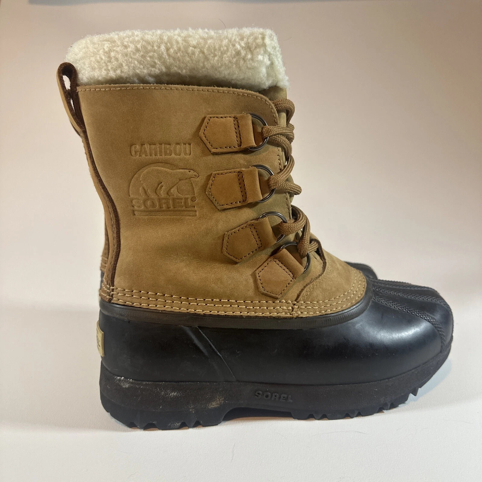 Sorel Men's Caribou 2 II Waterproof Insulated Rubber Boots NM1000-279 Size 7