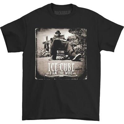 Offiziell lizenziertes Ice Cube I Am The West schwarzes Herren T-Shirt Ice Cube Tee