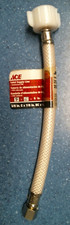 ACE 3/8" C. X 7/8" BC. X 9" Toilet Supply Line  4332326 FS