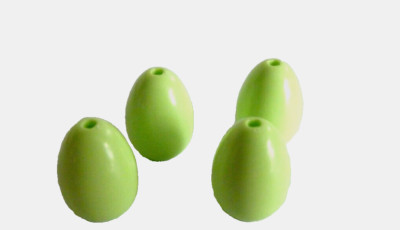 4 x LEGO  24946 City,Eier,Ostern,Hase in Yellowish Green wie auf dem Foto Neu