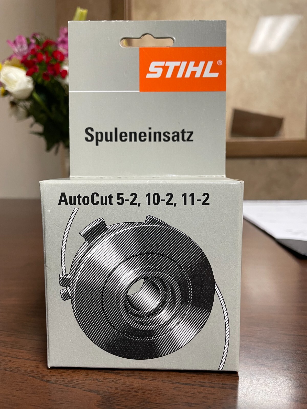 NEW Genuine STIHL AutoCut 5-2 , 10-2 , 11-2 Spool Insert w/line 4004 ...