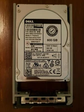 Dell HGST HUC101860CSS200 600GB 2.5" SAS 10K RPM 12Gbps 6DWVP With Tray