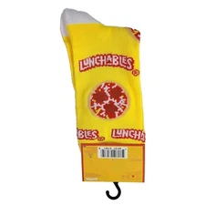 New Lunchables Socks Pizza Snack Food Mens Adult Shoe Size 6-12 One Size