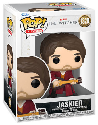 The Witcher 2 Jaskier Pop Television #1320 Vinyl Figure Funko