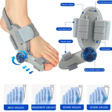 Treatment Bunion Fix Toe Valgus Corrector Adjustable Orthosis Women Men Splints