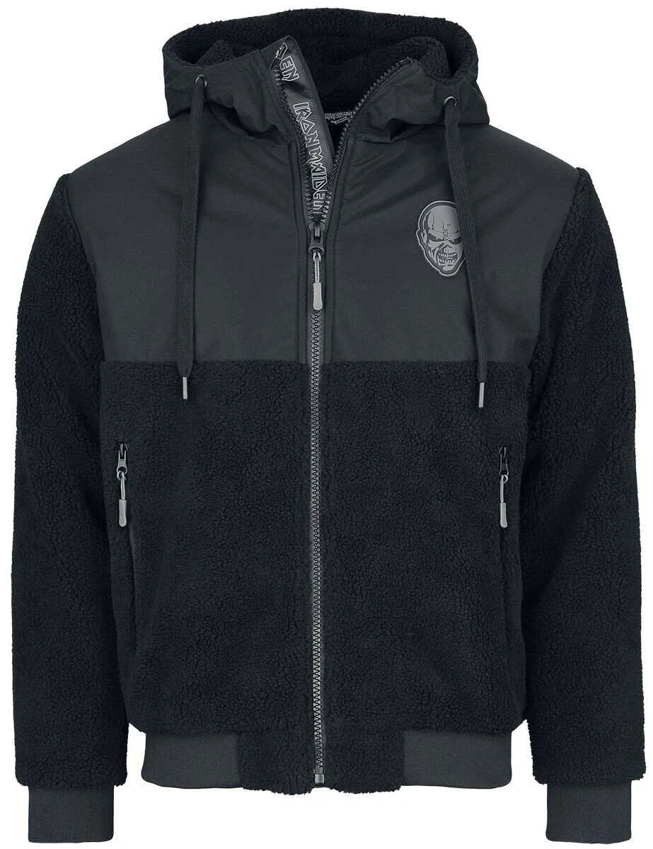 Iron Maiden Fleece Jacket Coat - Officially Licensed - Metal Eddie Imported
Opens in a new window or