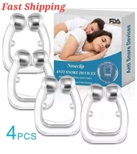 Anti Snoring Corrector, Nose Clips, Helps With Healthy Sleep & Loud Snoring. 