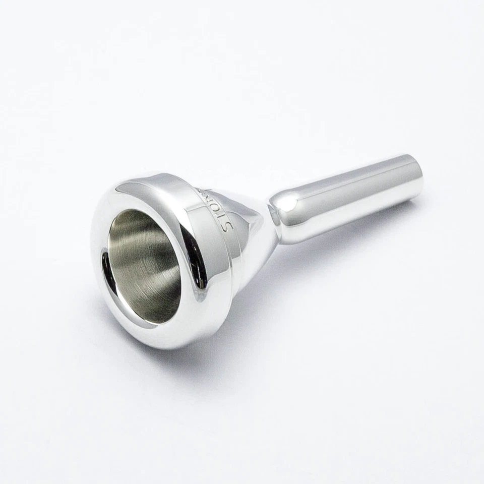 Boquilla trombón plata caña pequeña ligera Stork T3 ¡NUEVA! ¡Envío rápido! Foto 2 de 4