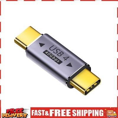 20V 5A Data Transfer Adapter 40Gbps USB4.0 Straight Connector for Thunderbolt 4 