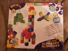 cbeebies alphabet block set
