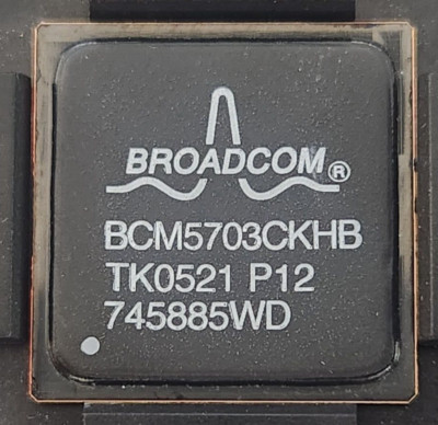 BRAND NEW      (1 PC)   BCM5703CKHB     BROADCOM     CONTROLLER WITH INTEGRATED
