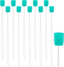 10 PCS Punch Needle Tool, Embroidery Long Threader, Needle...