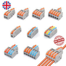 50x Mini Fast Wiring Cable Connectors Universal Compact Electrical Splitter