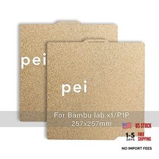 for Bambu Lab x1 Build Plate PEI PET Sheet 257x257mm Bed Upgrade PEI PEI