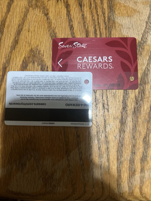 Caesar s Total Rewards Players Card. Male Name Expiration 1/27