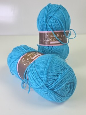 Stylecraft Special DK Acrylic Yarn Color 1068 Turquoise 100g   2 Skeins