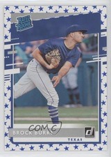 2020 Panini Donruss Rated Rookie Independence Day Brock Burke #40 Rookie RC 2u3