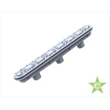 Aqua Star 32CDFL102 32 in. Channel Drain 3 Port - Black