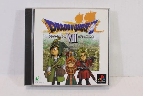 Dragon Quest VII 7 CIB PS1 PS PlayStation 1 JP Japanese Japan Import US Seller