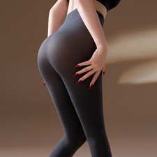 Femme Flawless Jambes Faux Translucide Collants Extensible Sexy Collant Bas