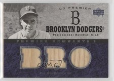 2007 Upper Deck Premier Remnants 3 City Name 15/75 Pee Wee Reese #PR3-PR HOF 4f5