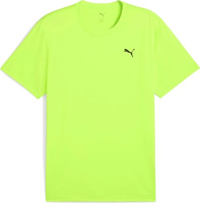 PUMA TAD ESS Solid Cat Shirt Herren / neongelb / Fitness-Shirt / 525908