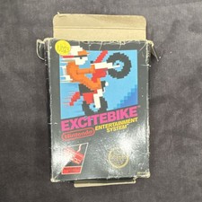 BOX ONLY - Nintendo Excitebike NES Cartridge Case Original Game Box