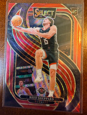 2024-25 Panini Select - Premier Level Reed Sheppard #181 Red Wave Prizm (RC)