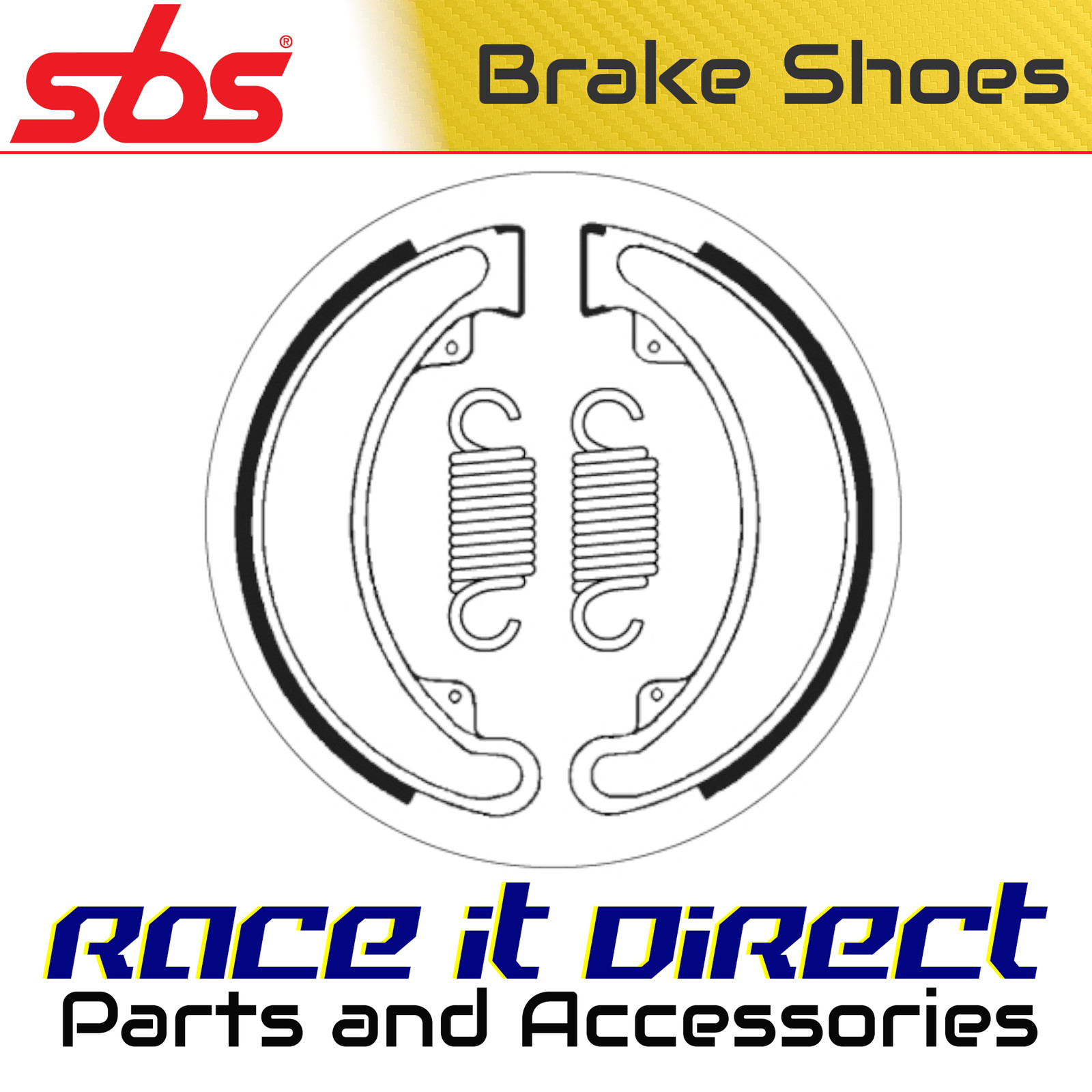 Brake Shoes for HONDA CB 250 1975 Rear SBS