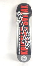 Black Label Kristian Svitak Classic Crutch Black/White/Red 8" Skateboard Deck 20