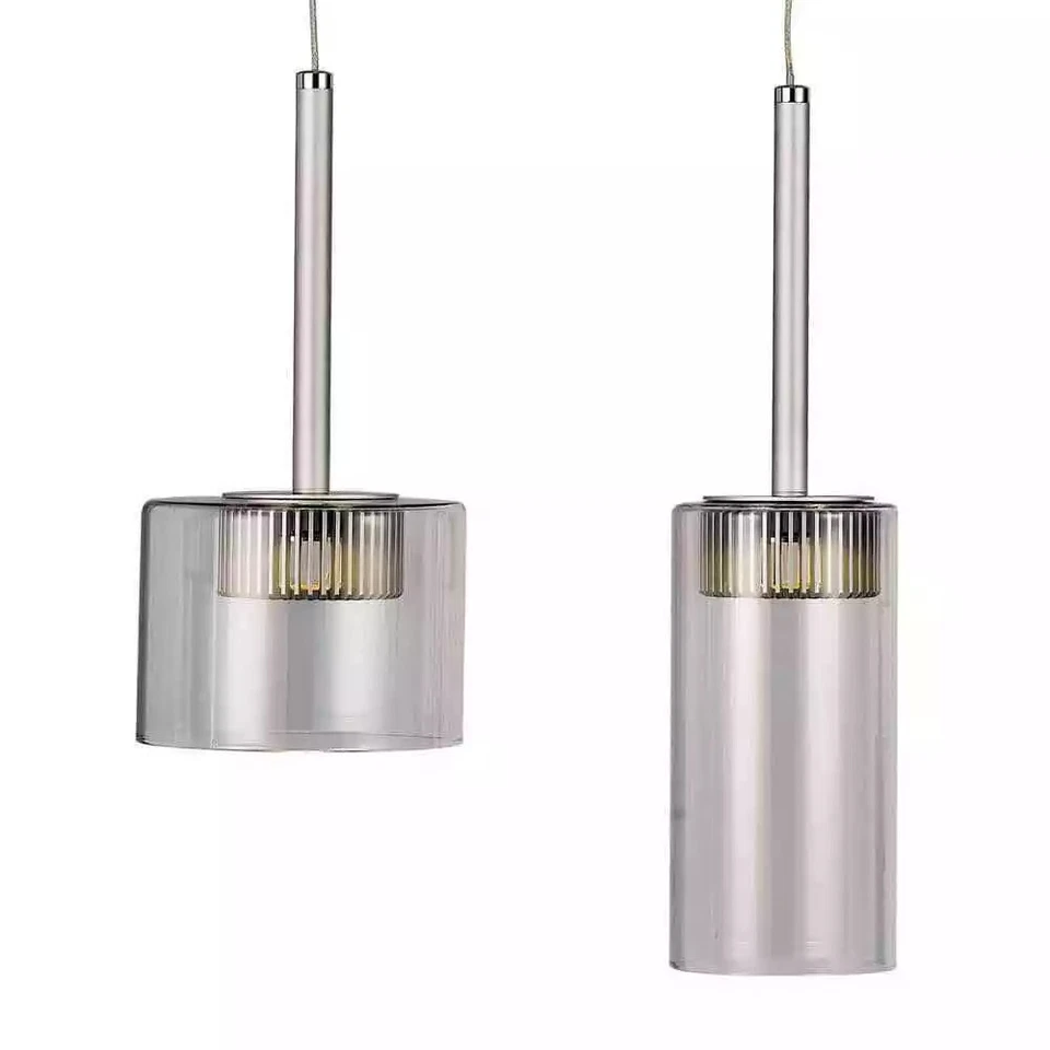 Trans Globe 9-Light Polished Chrome LED Island Pendant with Clear Glass - Image 4 of 4