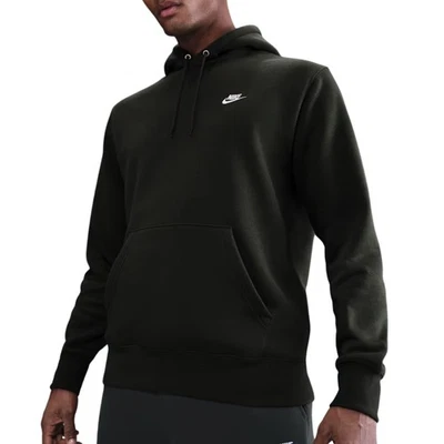 Nike Sweat à Capuche pour Homme Club Fleece Vert - Photo 1/4