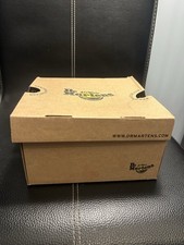 Dr. Martens Infant 1460 patent leather lace-up boot in black. US 4 Child. NEW