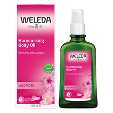 Image of Weleda Wild Rose Harmonising Body Oil 100ml (EXP 07/2026)
