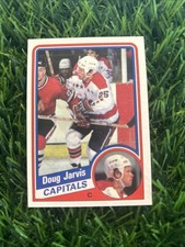 1992 Topps Doug Jarvis #145 Washington Capitals H14