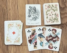 B Dondorf No 158 Rococo Rokoko-Bild Playing Card Frankfurt A/M c1910 Germany