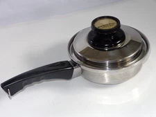 Kitchen Craft Stainless Steel Cookware West Bend 1 QT Saucepan Sauce Pan Pot