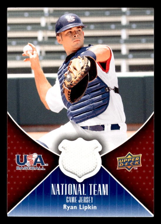 Ryan Lipkin 2009 Upper Deck USA National Team Jersey #USA-RL ESE