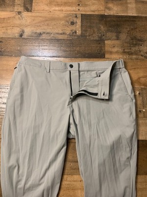 Public Rec Pants Mens 38x30 Gray Sweats Dealmaker 5 Pocket Chino Work Trousers
