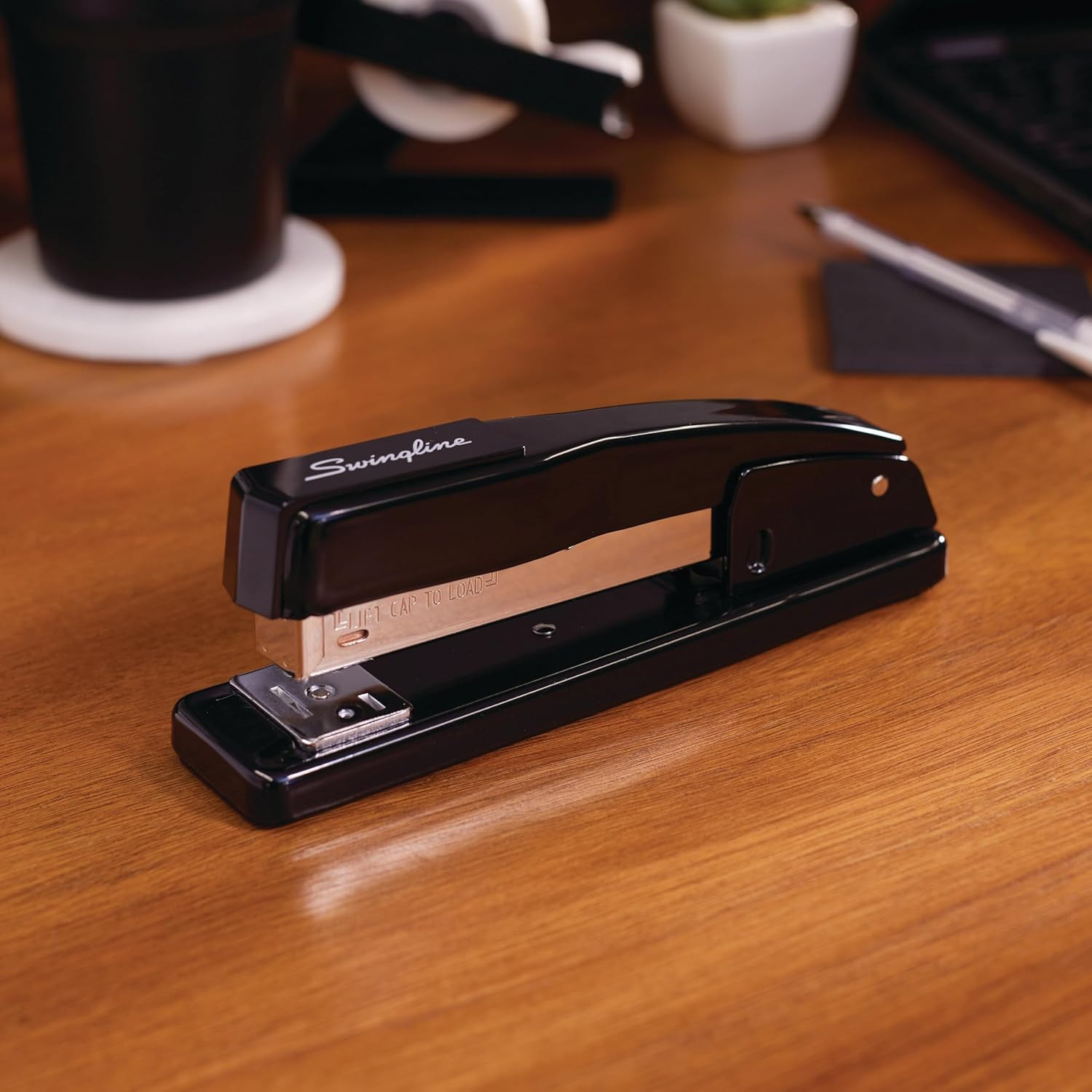 Commercial Stapler, 20 Sheet Capacity, Jam Free, Metal, 2 Pack, Black (44401AZ)